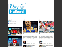 Tablet Screenshot of dailynational.com